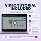 Video Tutorial Included Ultimate Habit Tracker video tutorial included