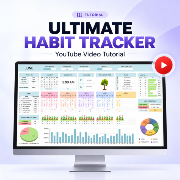 Ultimate Habit Tracker tutorial
